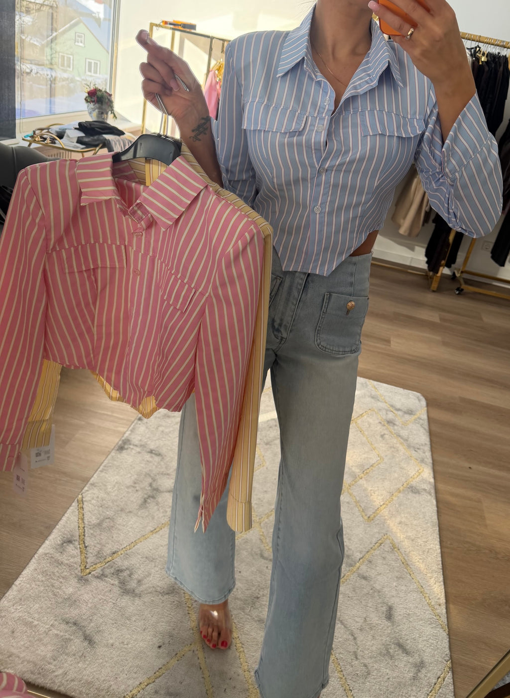 Candy Stripe marškiniai