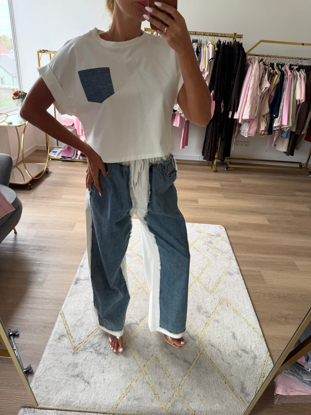 Denim Contrast komplektas