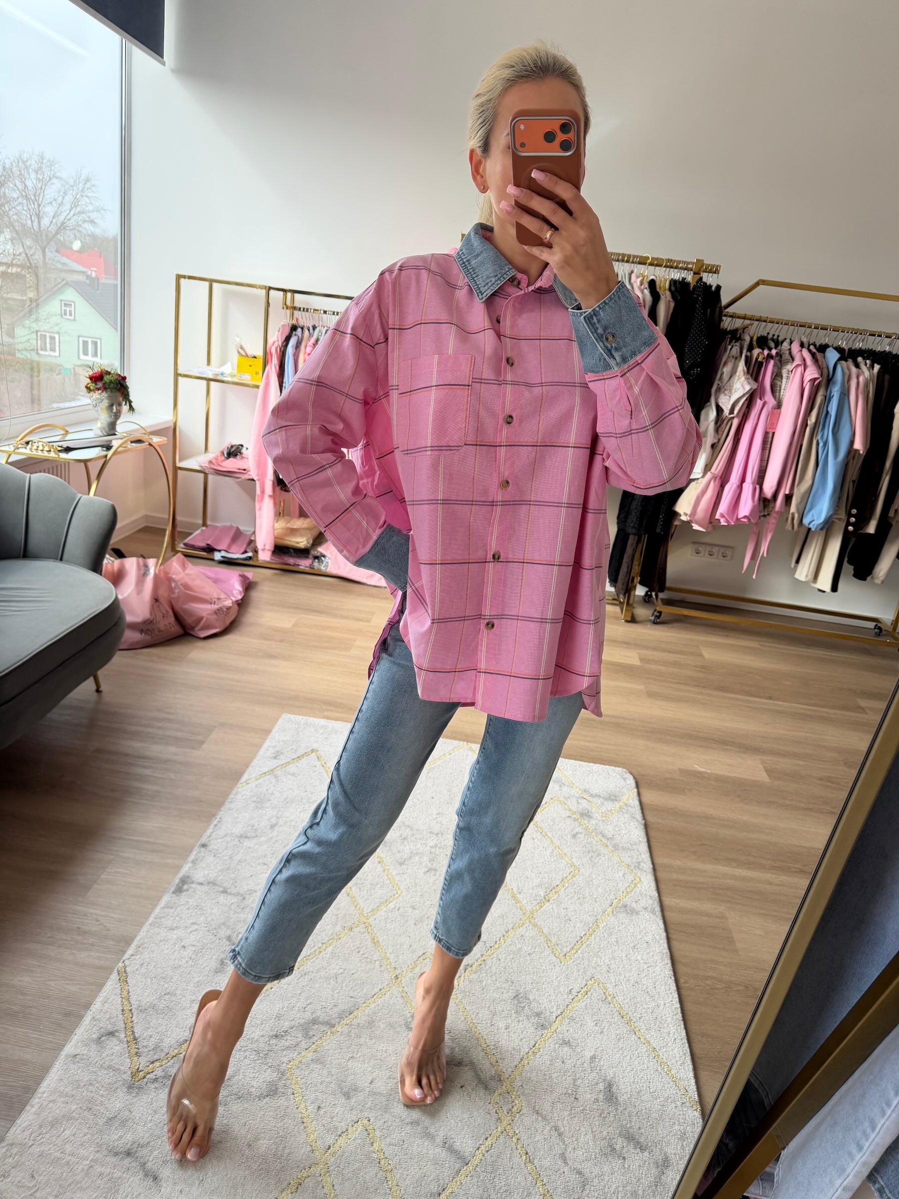Pink marškiniai