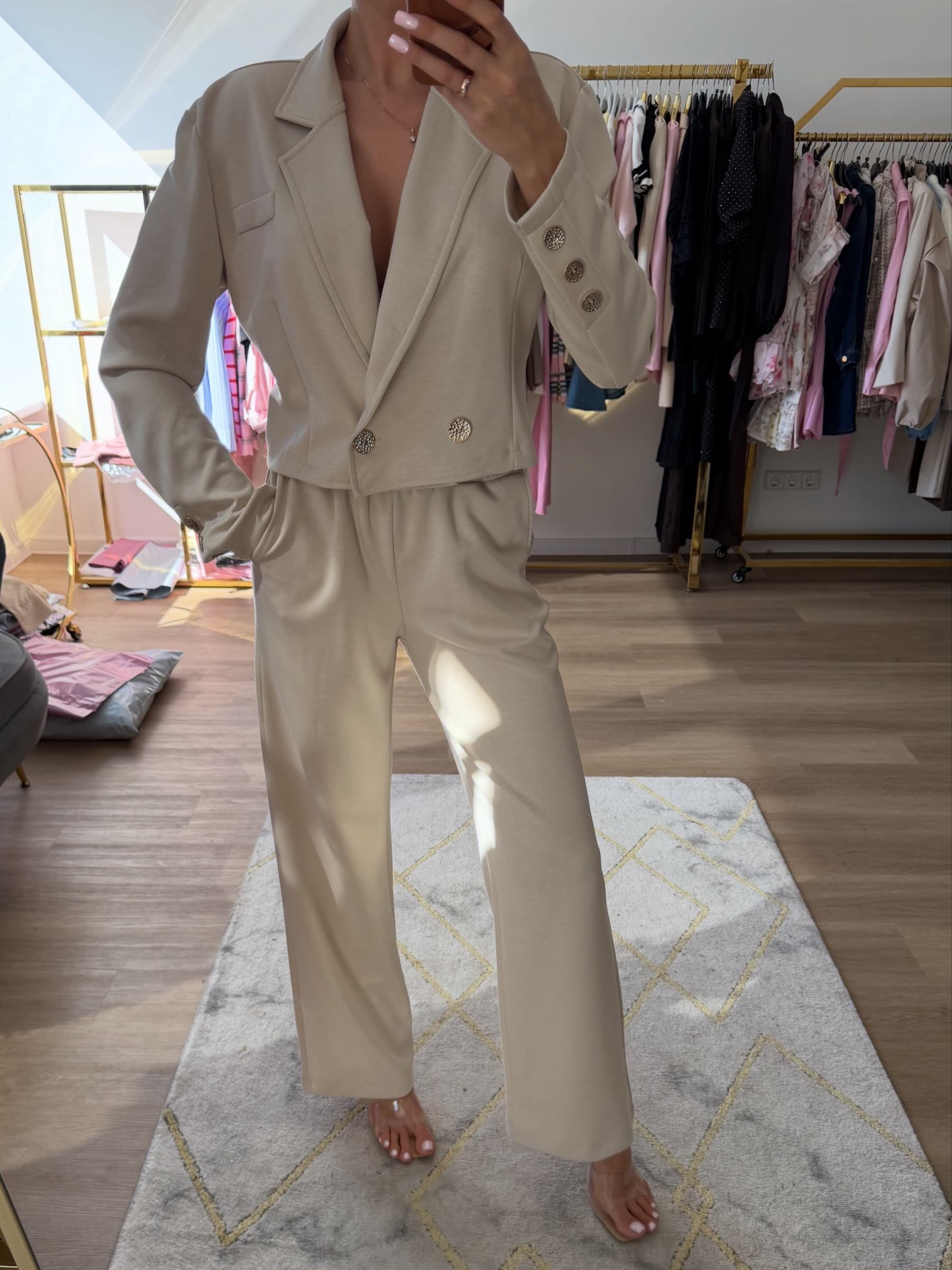 monroe chic smelio spalvos kostiumėlis KAMA