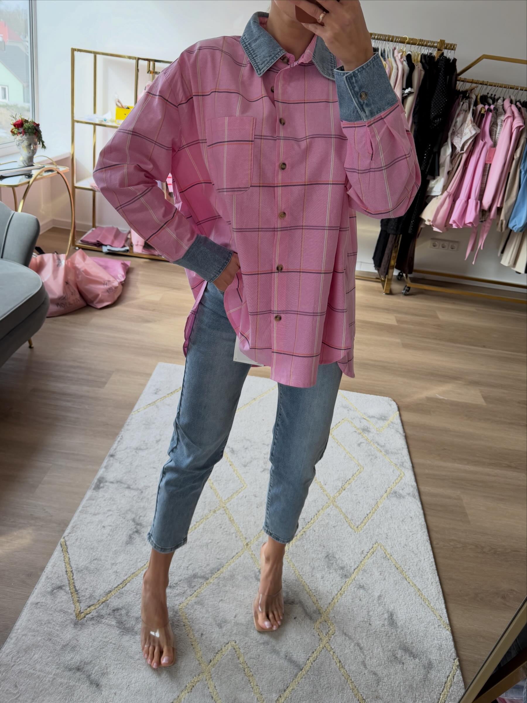 Pink marškiniai